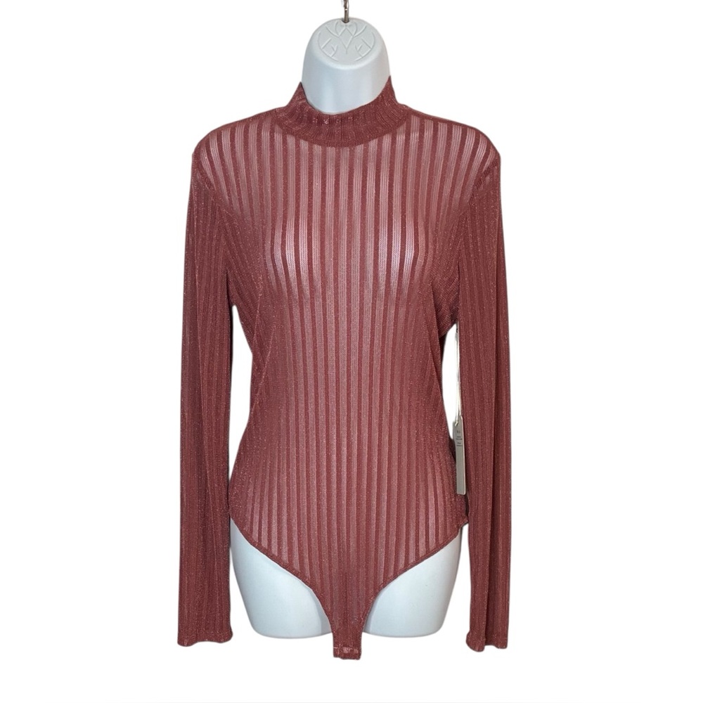 IRIS Long Sleeve Mesh Bodysuit
